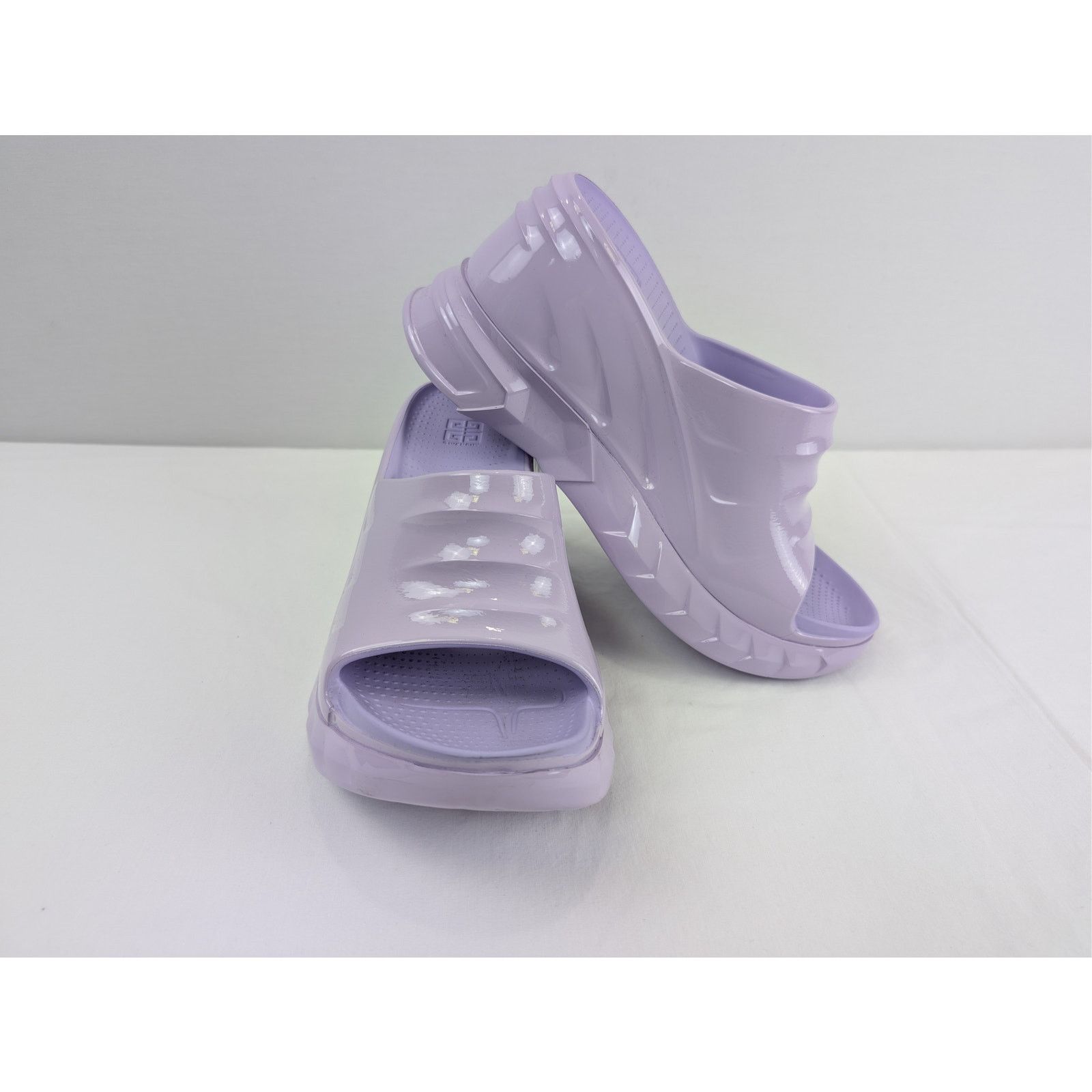 Givenchy o1rshd1 Marshmallow Sandals in Lilac Size US 8 / IT 38 - 1 Thumbnail
