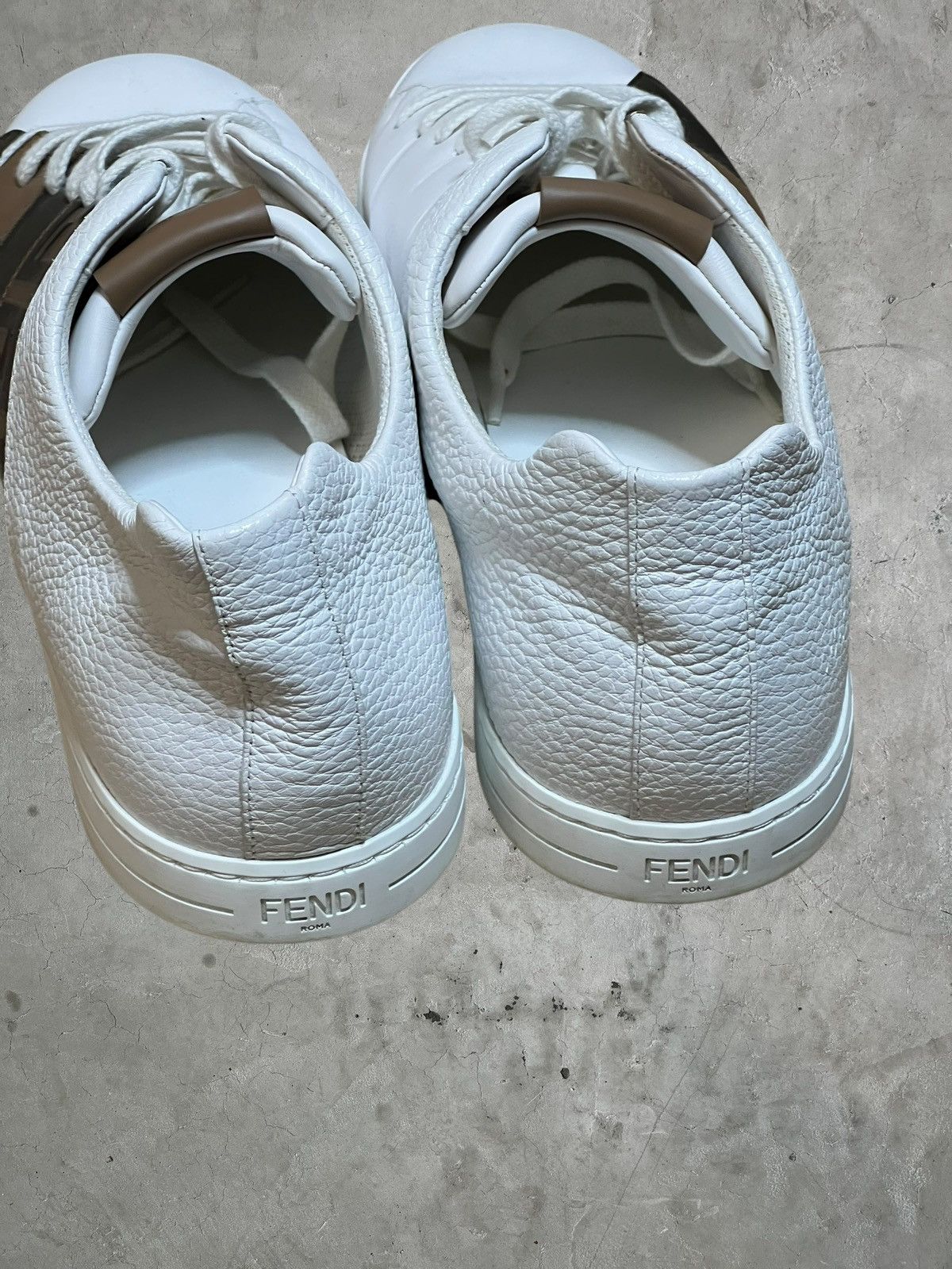 Fendi Fendi Leather Sneakers Size US 11 / EU 44 - 7 Thumbnail