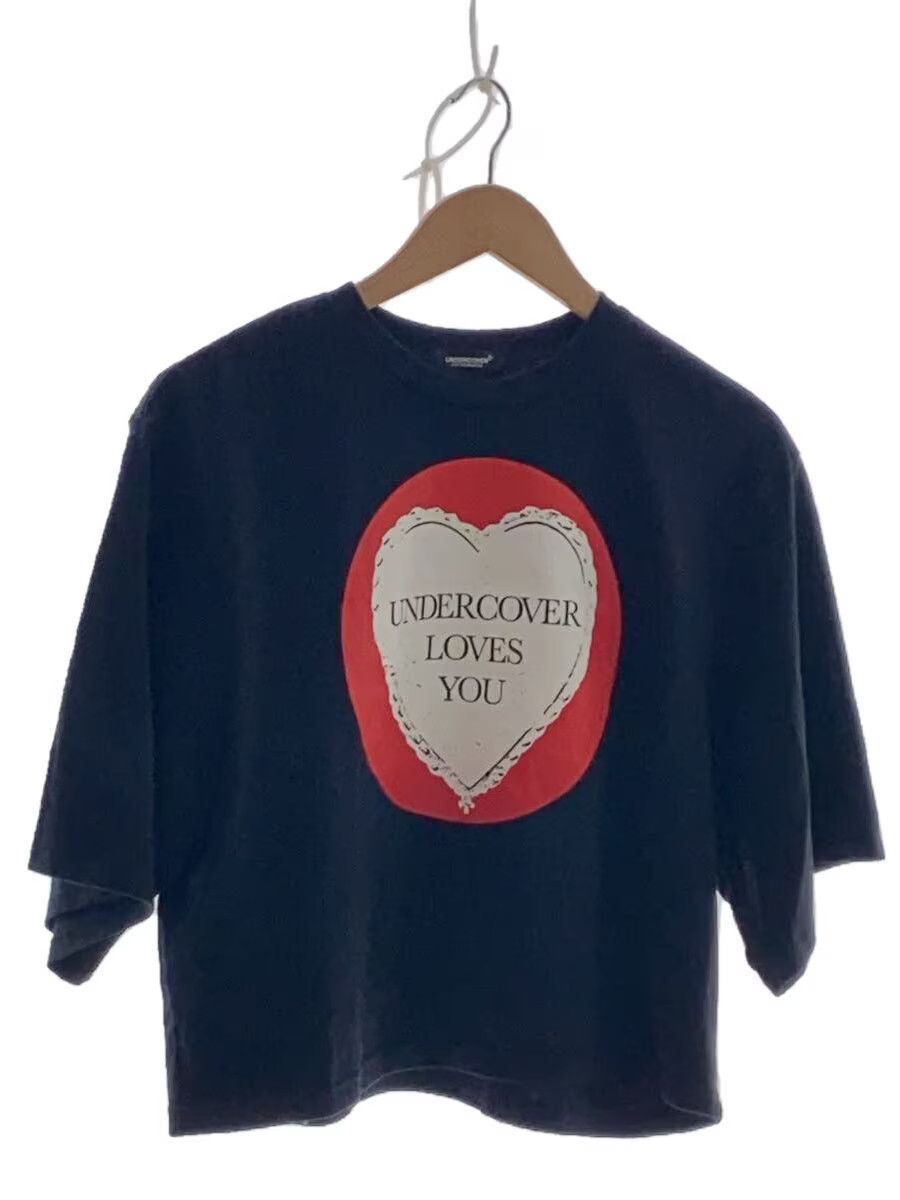 Undercover "UNDERCOVER LOVES YOU" Heart Cropped Tee Size US M / EU 48-50 / 2 - 1 Thumbnail