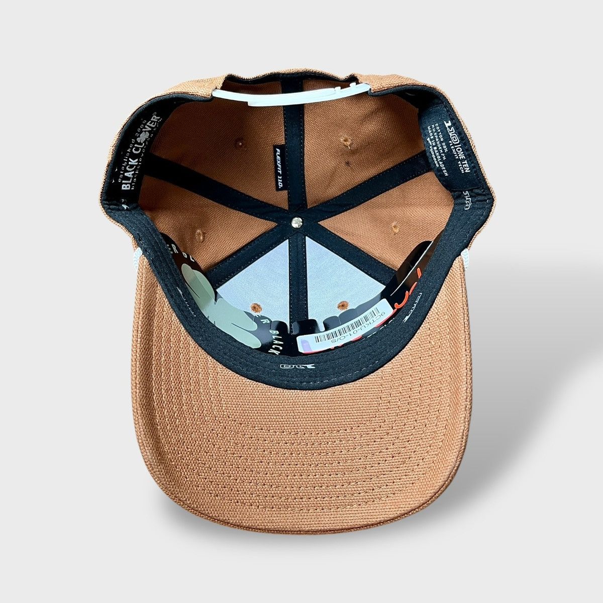 Other Black Clover Brooks 2 Men’s Brown Canvas Baseball Cap Sz OS Size ONE SIZE - 12 Thumbnail
