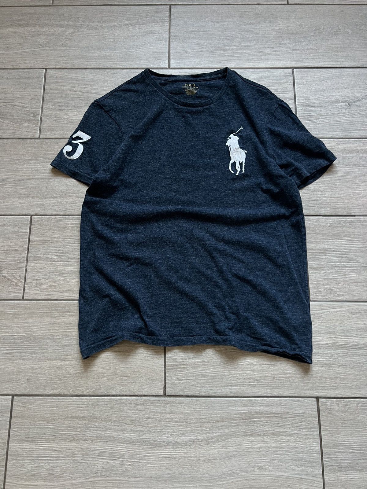 Polo Ralph Lauren Polo Ralph Lauren t Shirt Men Cotton Tee Navy Blue Size US M / EU 48-50 / 2 - 3 Thumbnail