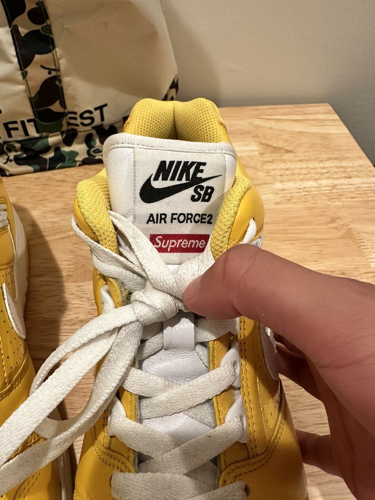 Nike × Supreme Nike SB x supreme Air Force 2 “world famous” Size US 10 / EU 43 - 4 Thumbnail