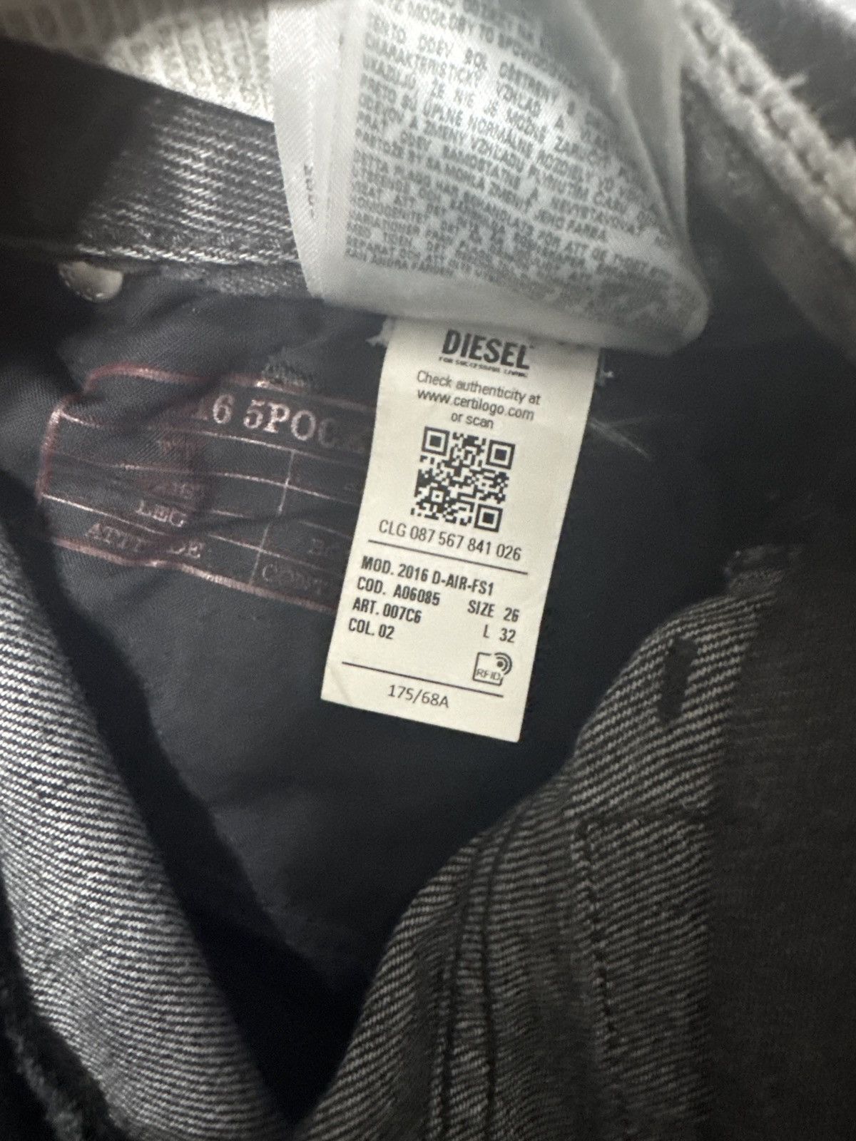 Diesel Diesel jeans Size 26" / US 2 / IT 38 - 4 Thumbnail