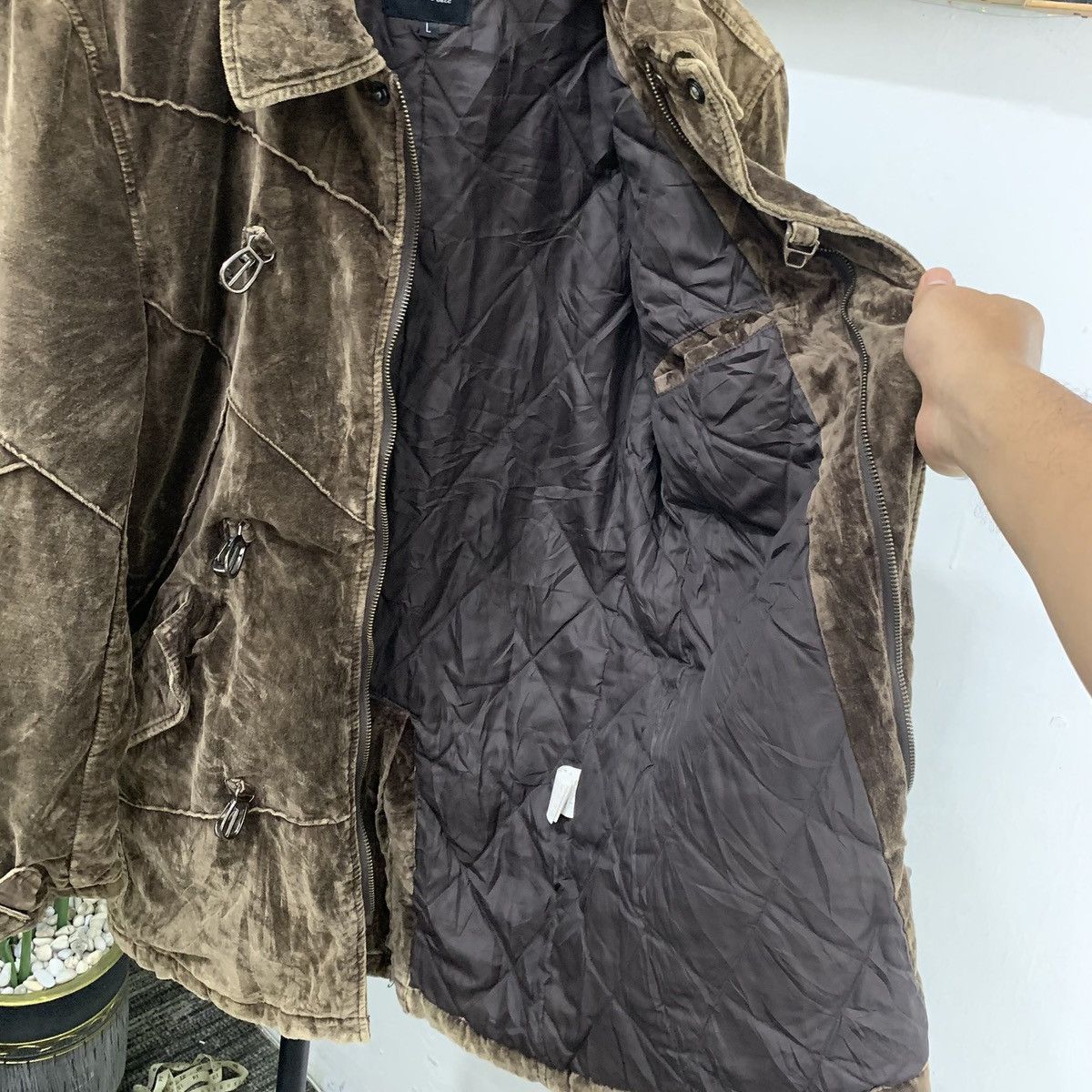 In The Attic In The Attic Parka Suede Jacket Size US L / EU 52-54 / 3 - 10 Thumbnail