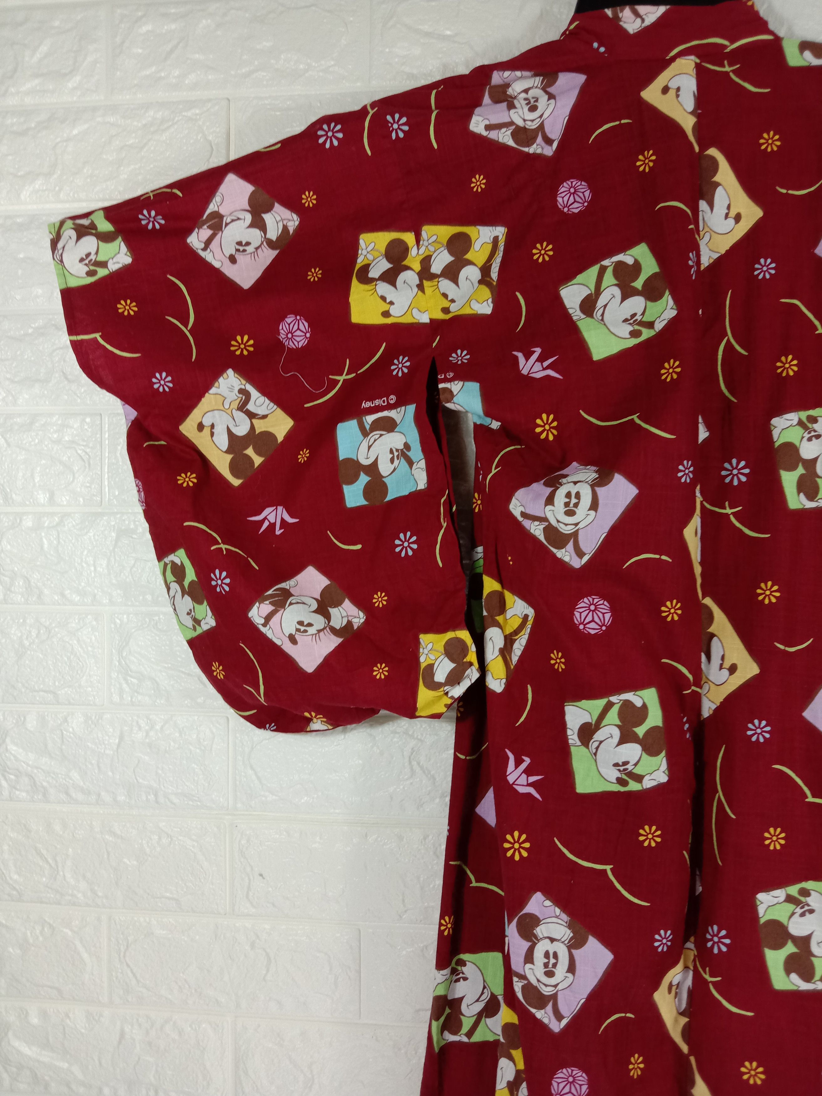 Disney Vintage Tokyo Disney Mickey Mouse Full Printed Kimono Size S / US 4 / IT 40 - 5 Thumbnail