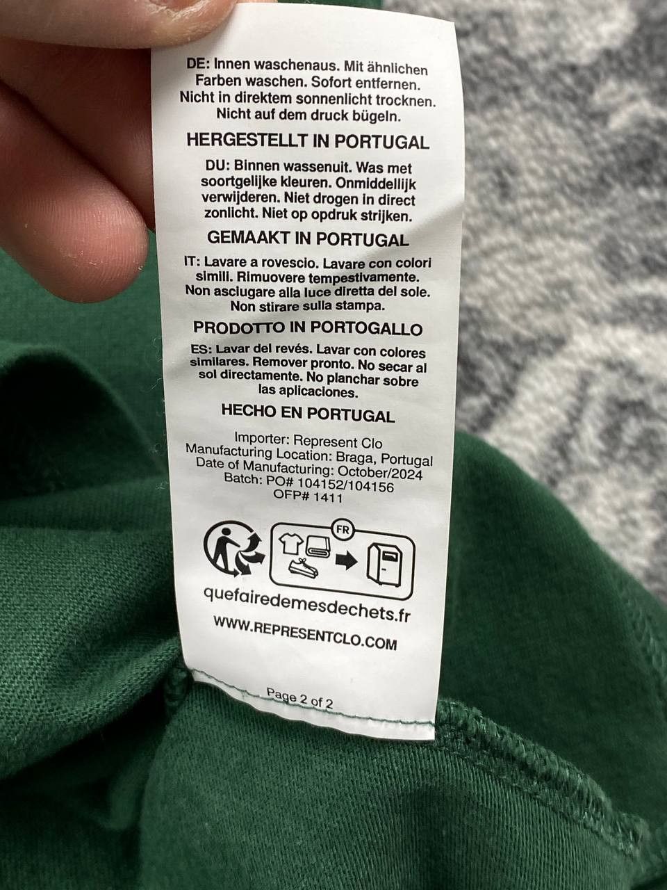Represent Clo. Represent Owners Club Big Logo T Shirt Size US L / EU 52-54 / 3 - 11 Thumbnail