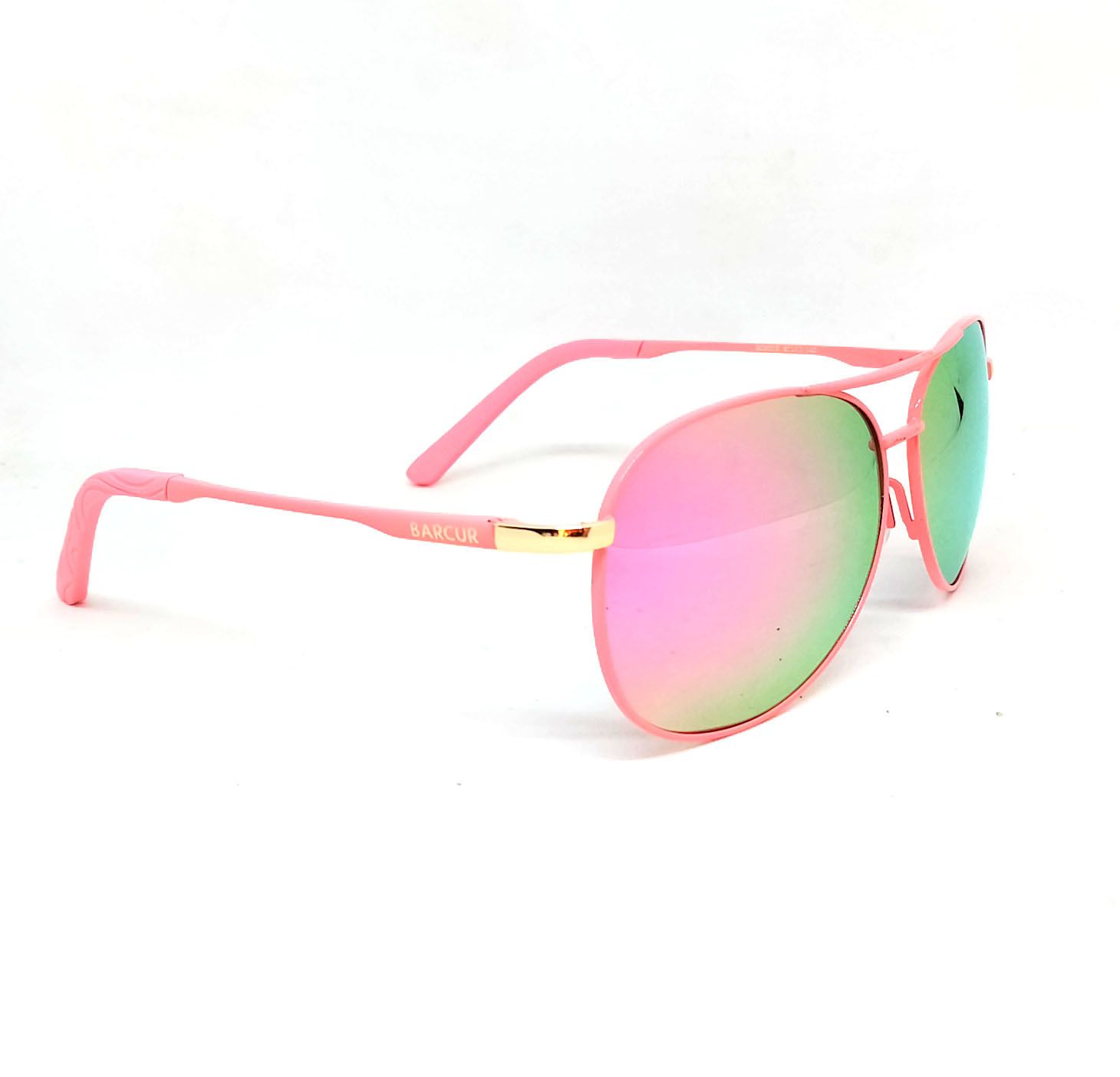 Other Barcur BC8015 Sunglasses – Pink Mirrored Polarized Size ONE SIZE - 1 Thumbnail