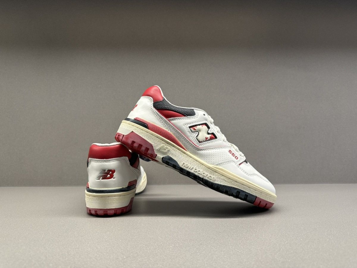 New Balance 550 Vintage Pack Team Red