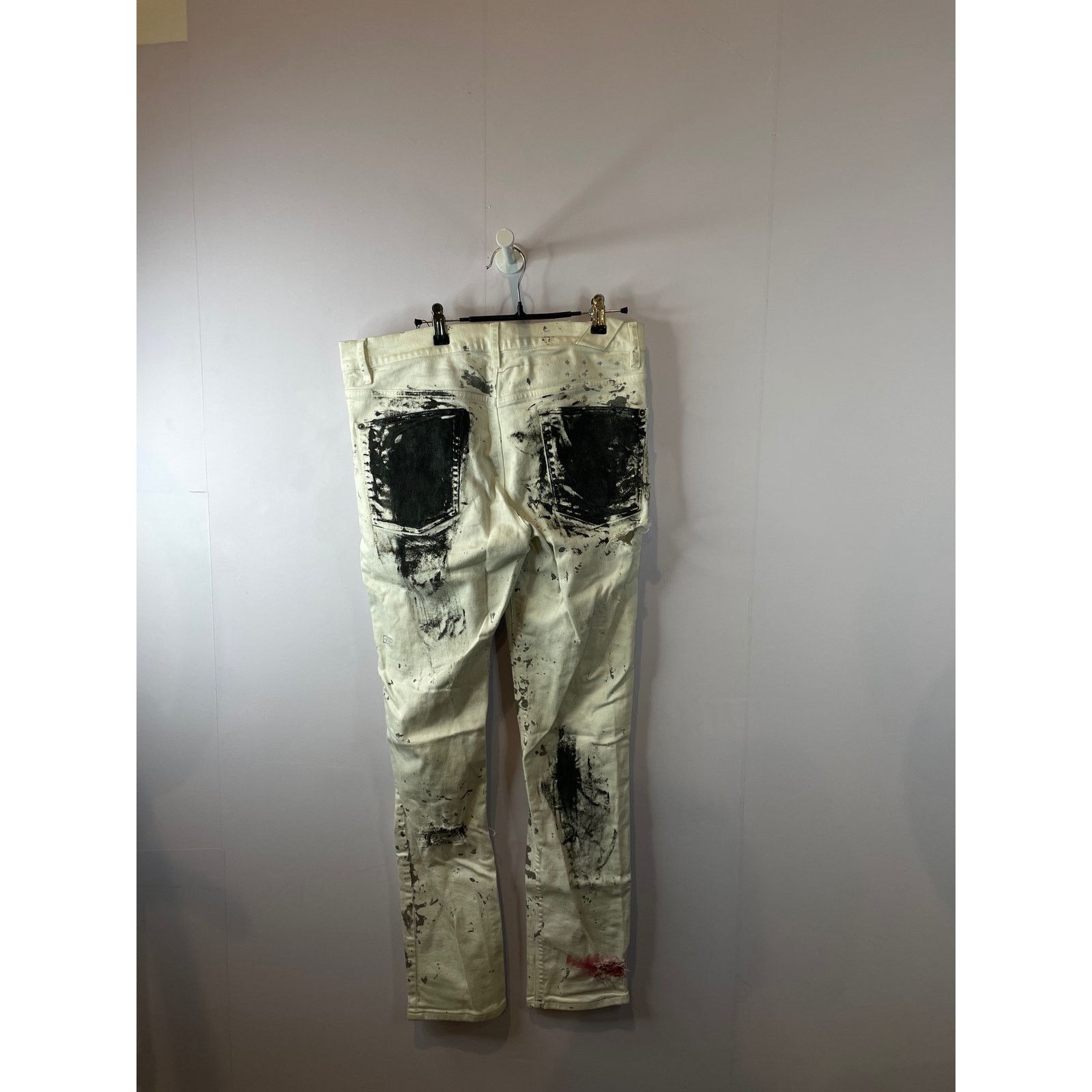 Ksubi Ksubi Jeans White Paint Splatter Used 34 Size US 34 / EU 50 - 2 Thumbnail