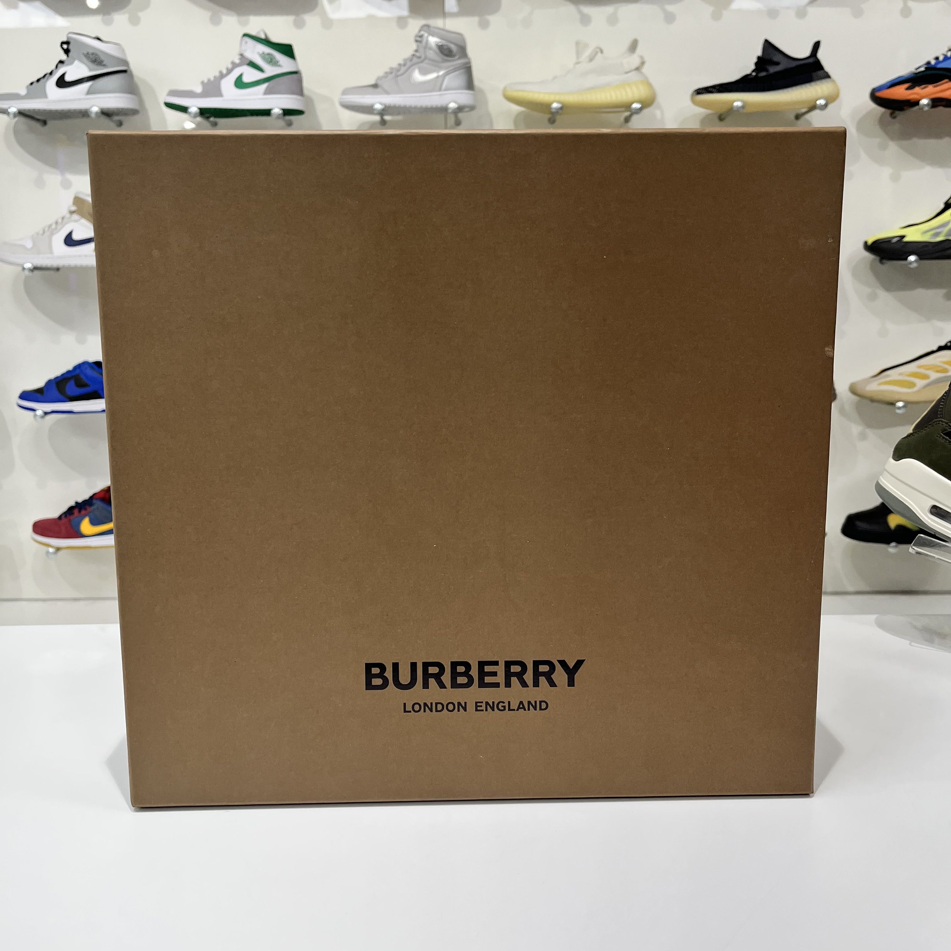 Burberry Burberry Larkhall High-Top Sneakers Check Print Leather Size US 12.5 / EU 45-46 - 13 Thumbnail