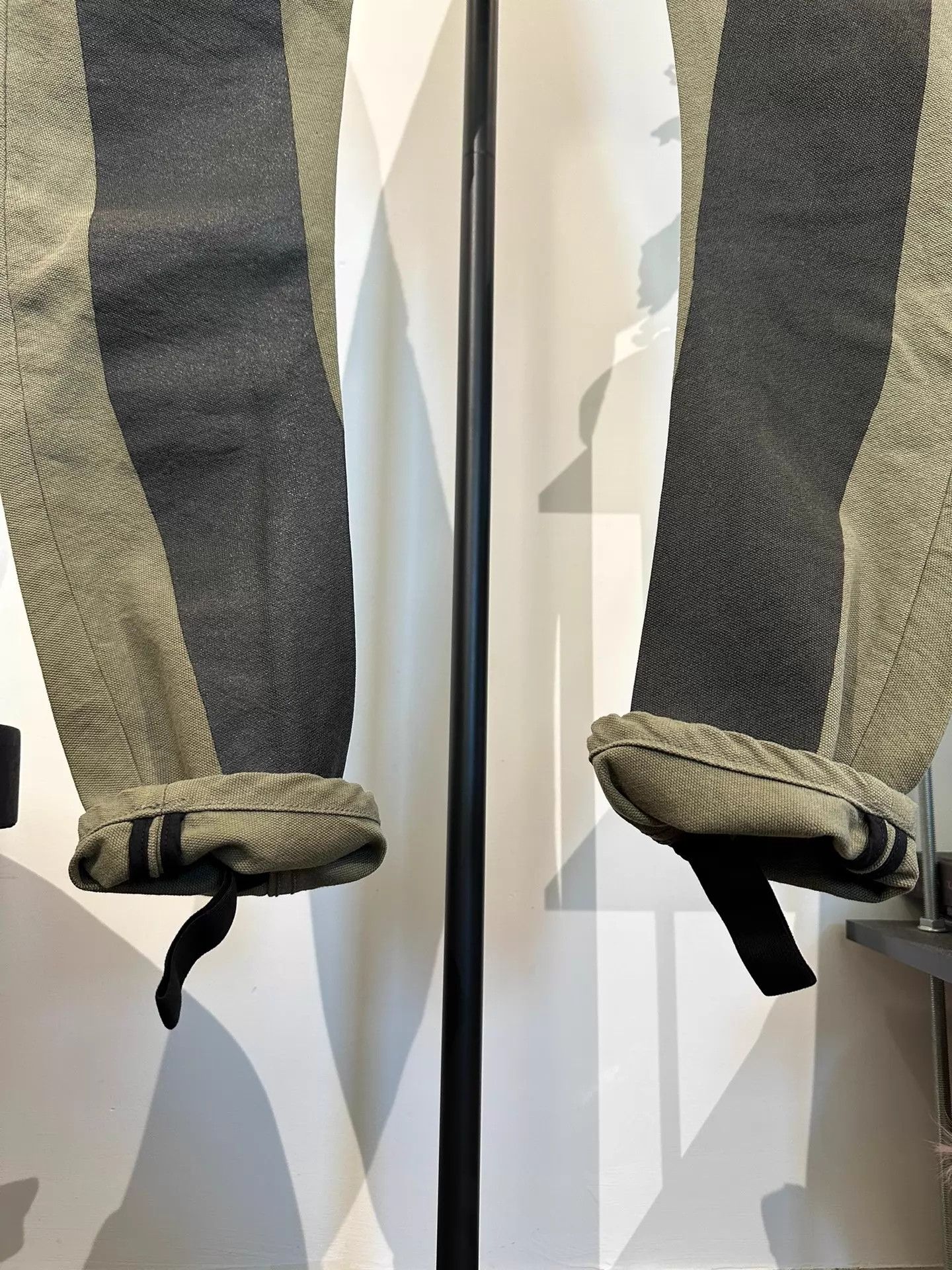 Boris Bidjan Saberi Boris Bidjan Saberi 11by bbs P1 Canvas Glued Pants Size US 32 / EU 48 - 3 Thumbnail