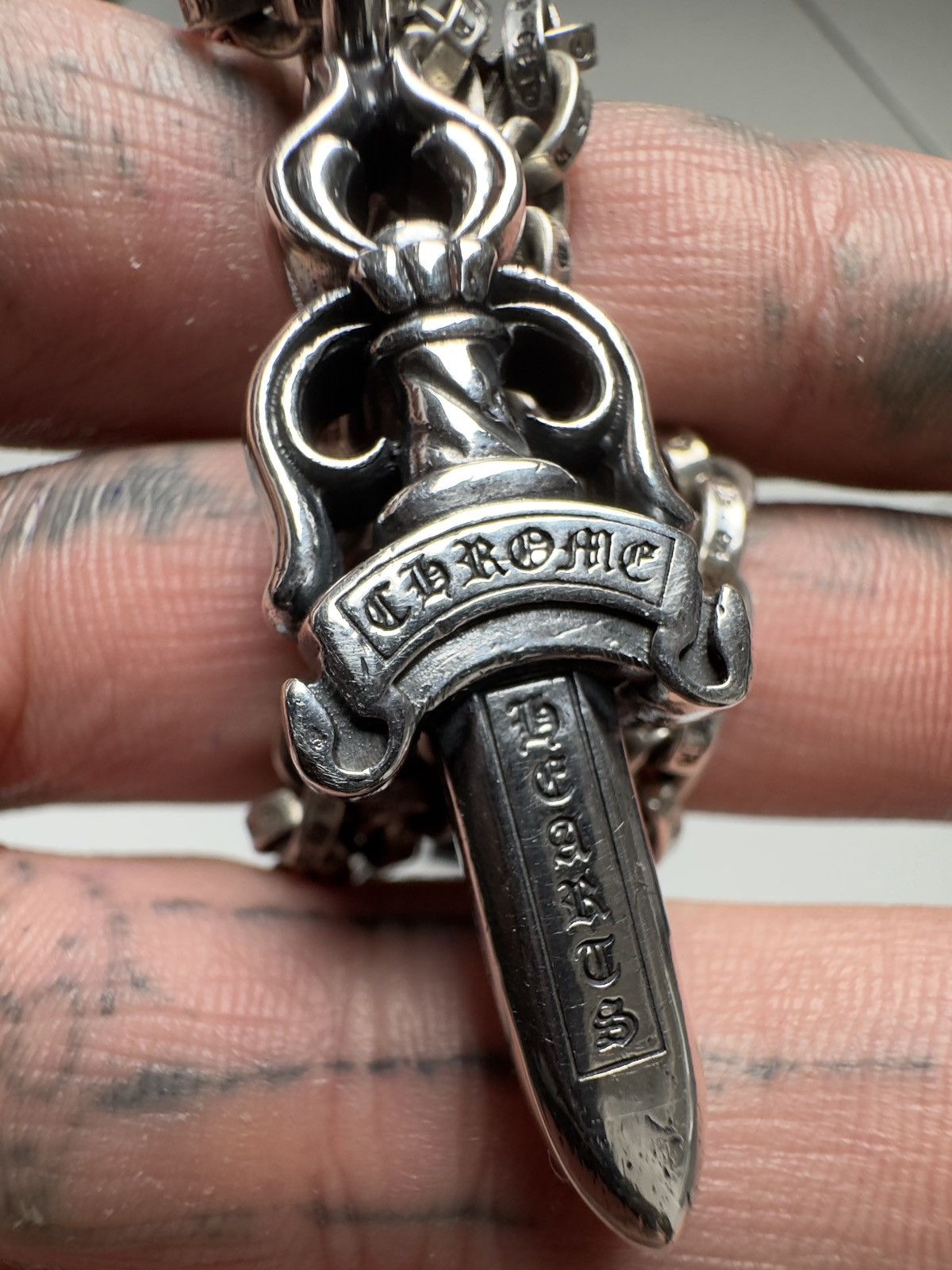 Chrome Hearts Chrome Hearts Double Dagger Pendant Size ONE SIZE - 4 Thumbnail
