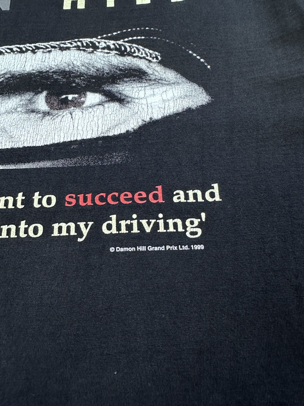 Formula 1 Damon Hill Grand Prix 1999 Vintage T-Shirt Formula 1 Faded Size US M / EU 48-50 / 2 - 7 Thumbnail