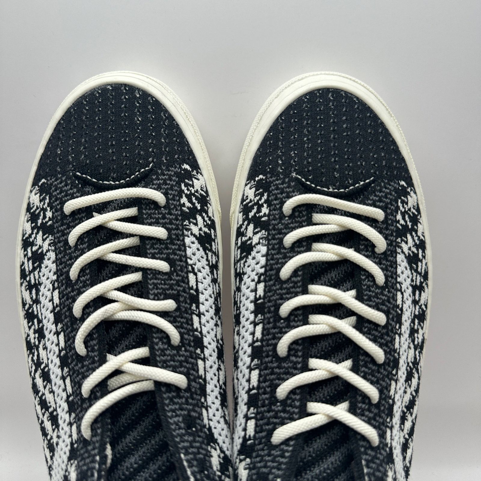 Vans VANS Men's 10 Old Skool 36 Knit Black/White EK Pewter Size US 10 / EU 43 - 7 Thumbnail