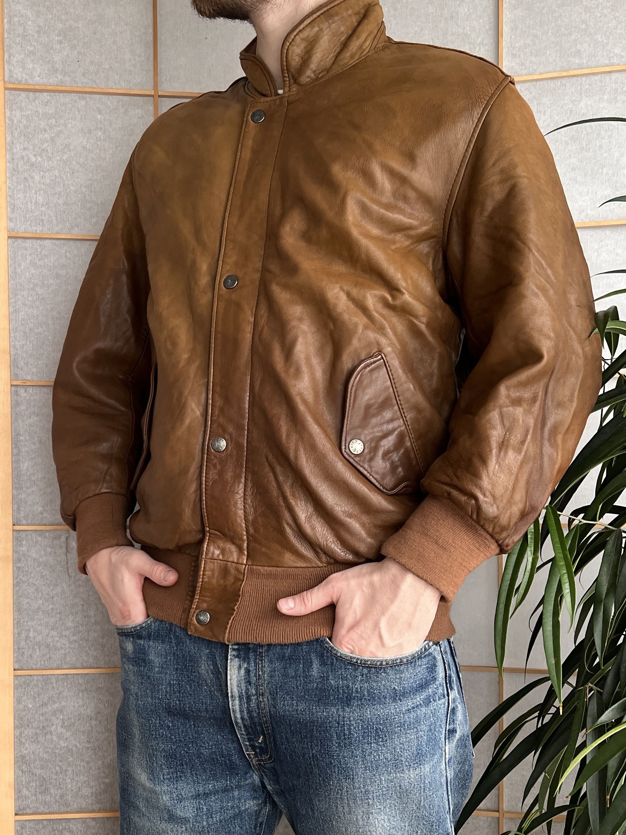 Hysteric Glamour Crazy vintage 90s lambskin leather bomber jacket opium japan Size US S / EU 44-46 / 1 - 5 Thumbnail