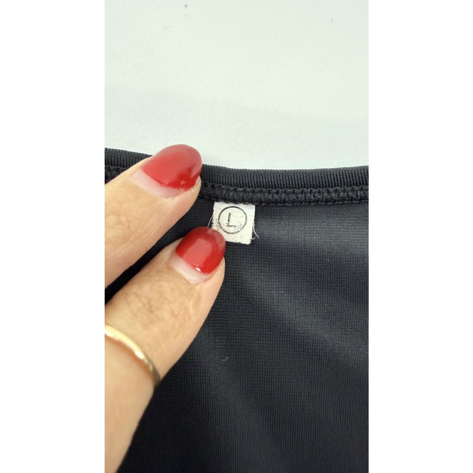 Vintage VINTAGE Hot Shapers Shaping Top Womens L Black Cami Slimming Short Sleeve Neotex Saunas Shapewear Shirt Womens L Black Size L / US 10 / IT 46 - 4 Thumbnail