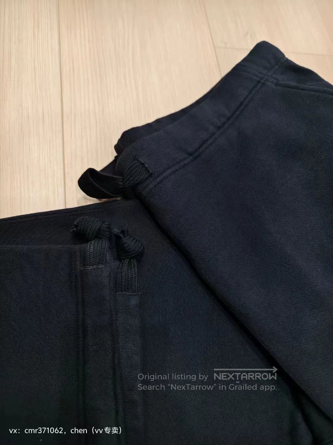 Visvim Black Casual Pants with Drawstring Waist . Size US 32 / EU 48 - 4 Thumbnail