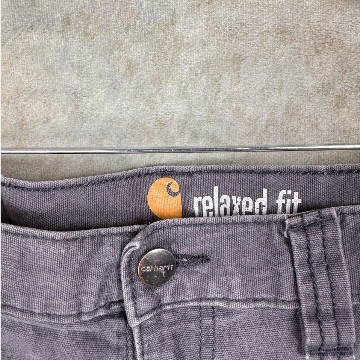 Carhartt × Vintage VTG 90s Carhartt Cargo Shorts Mens Sz 44 Gray Relaxed Fit Size US 44 / EU 60 - 8 Thumbnail