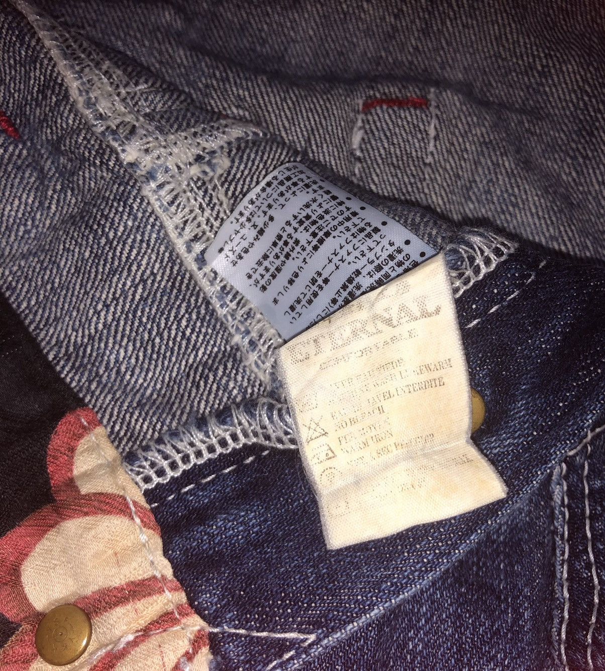 Eternal × Japanese Brand VINTAGE ENTERNAL DENIM JEANS Size US 32 / EU 48 - 18 Thumbnail