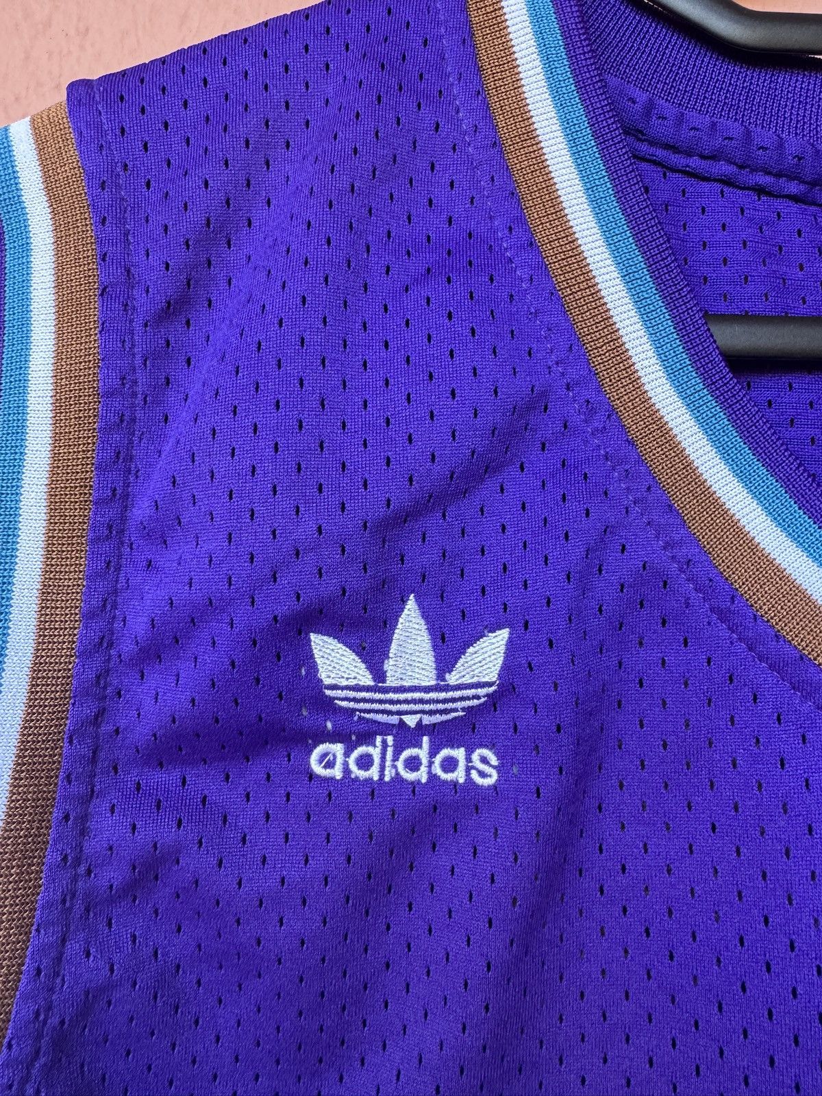 Adidas Maillot NBA Utah Jazz Karl Malone #32 Hardwood Classics Size US L / EU 52-54 / 3 - 7 Thumbnail