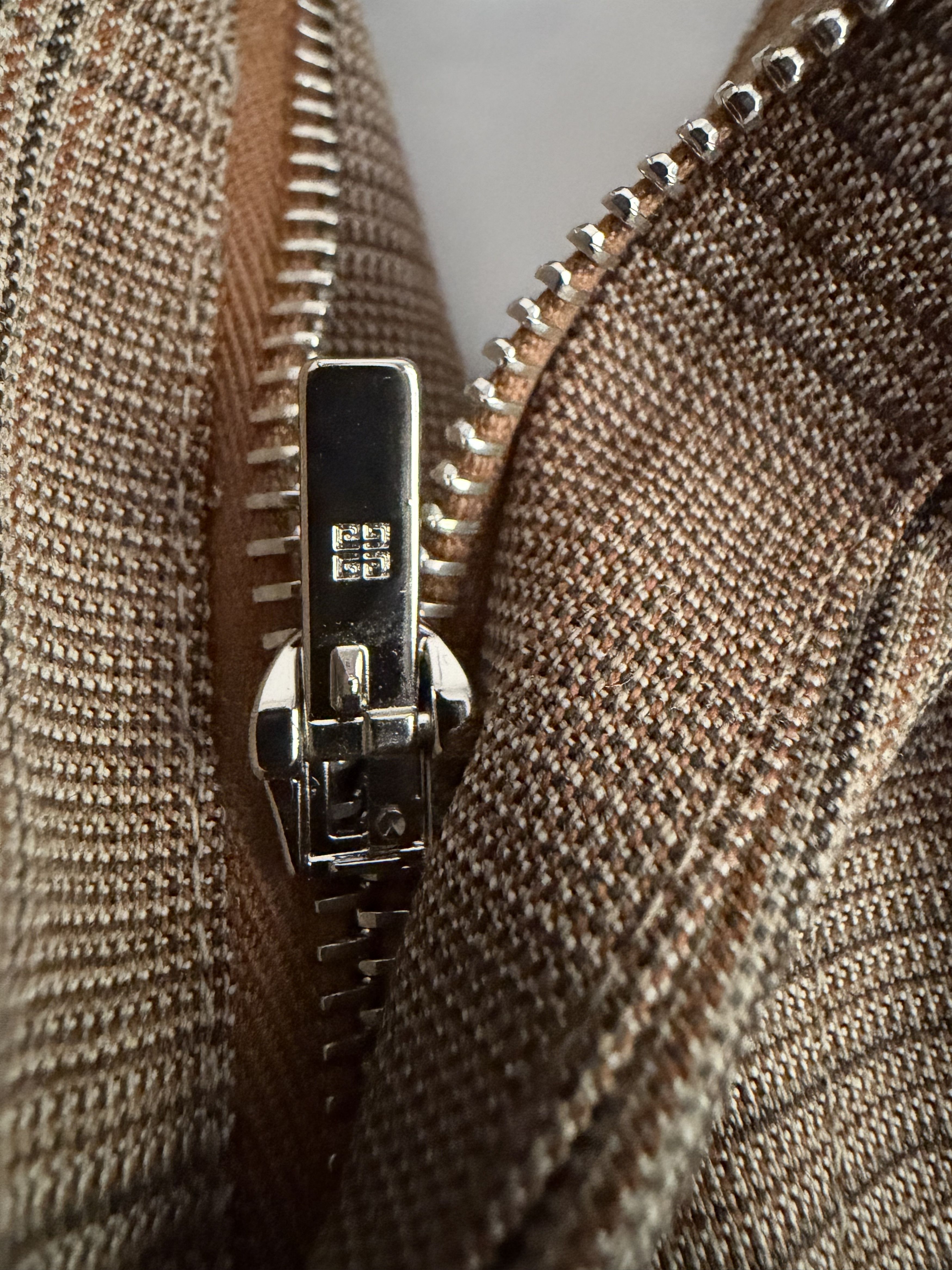 Givenchy Virgin Wool Check Trousers Size US 34 / EU 50 - 10 Thumbnail