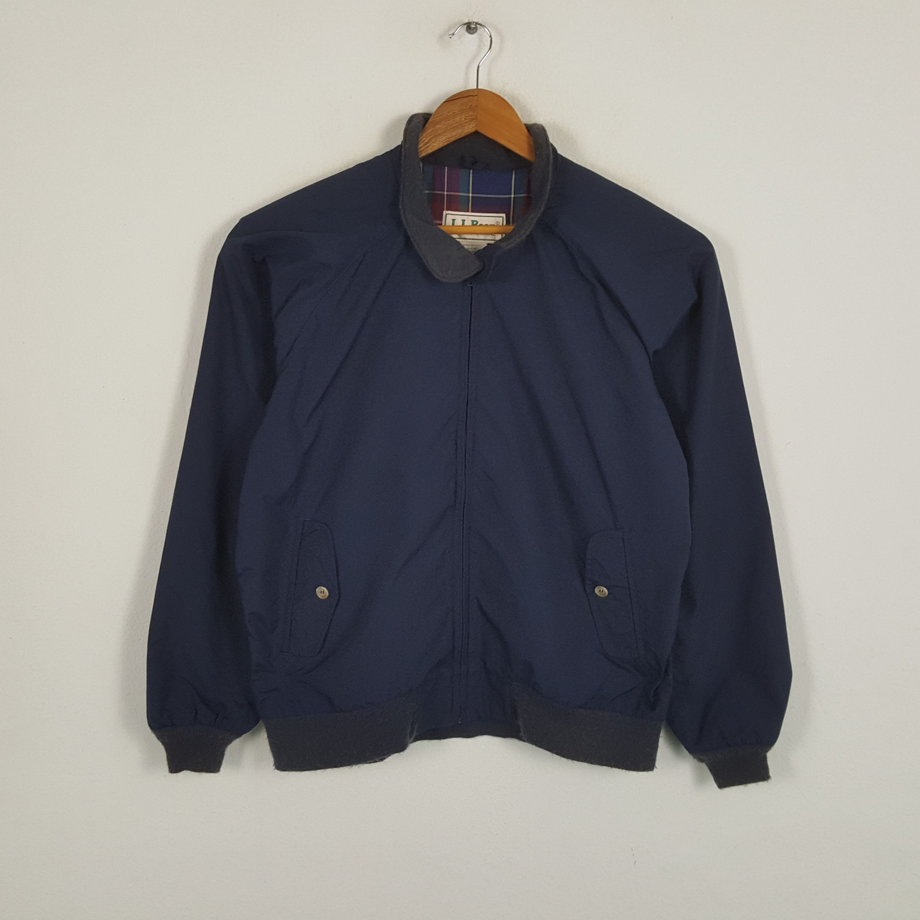 L.L. Bean × Vintage Vintage L.L.BEAN Streetwear Style Bombers Jacket Size US XL / EU 56 / 4 - 1 Thumbnail