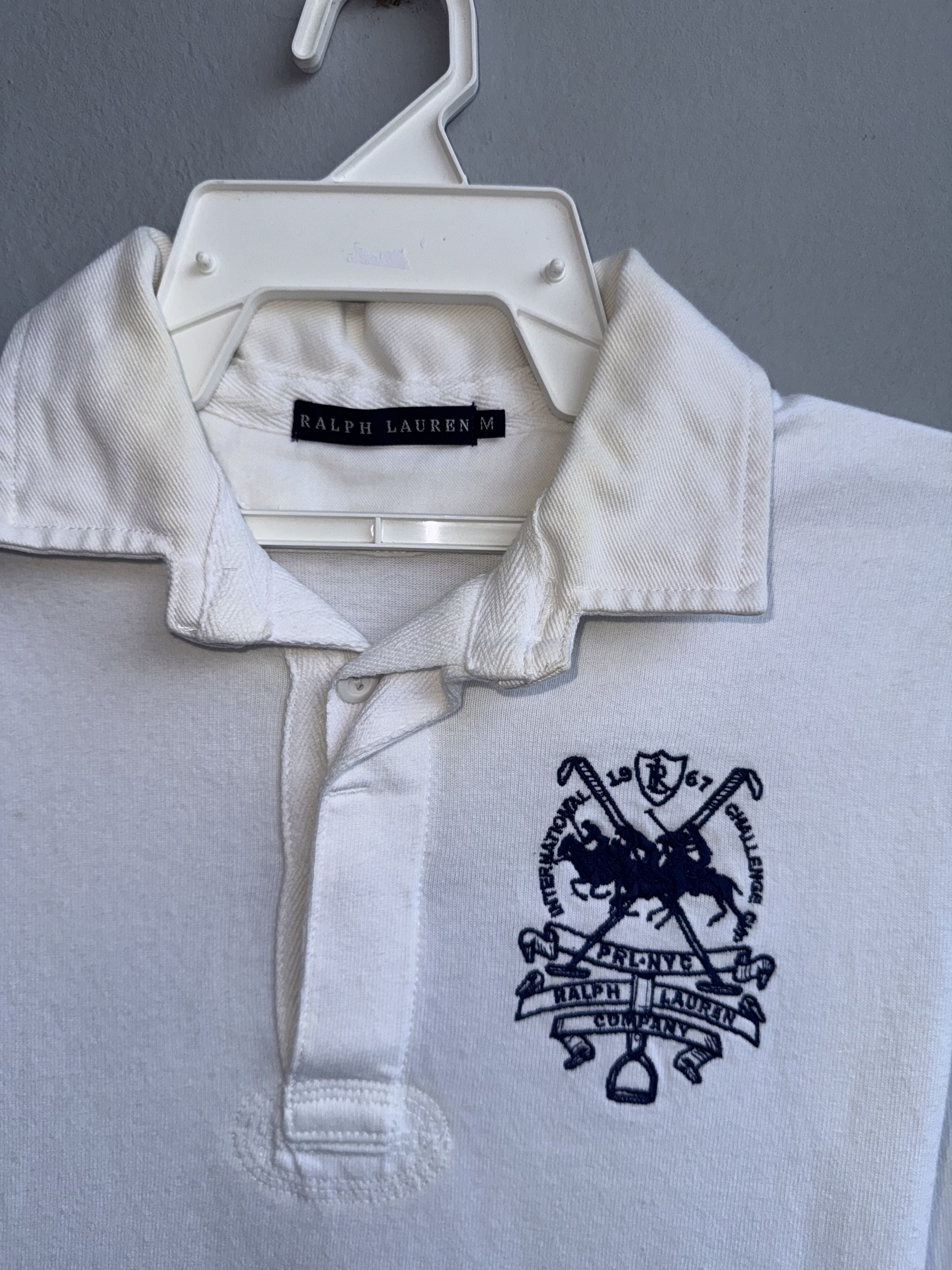Polo Ralph Lauren Polo Ralph Lauren Big Logo Embroidery Rugby Polo Shirt Size M / US 6-8 / IT 42-44 - 3 Thumbnail