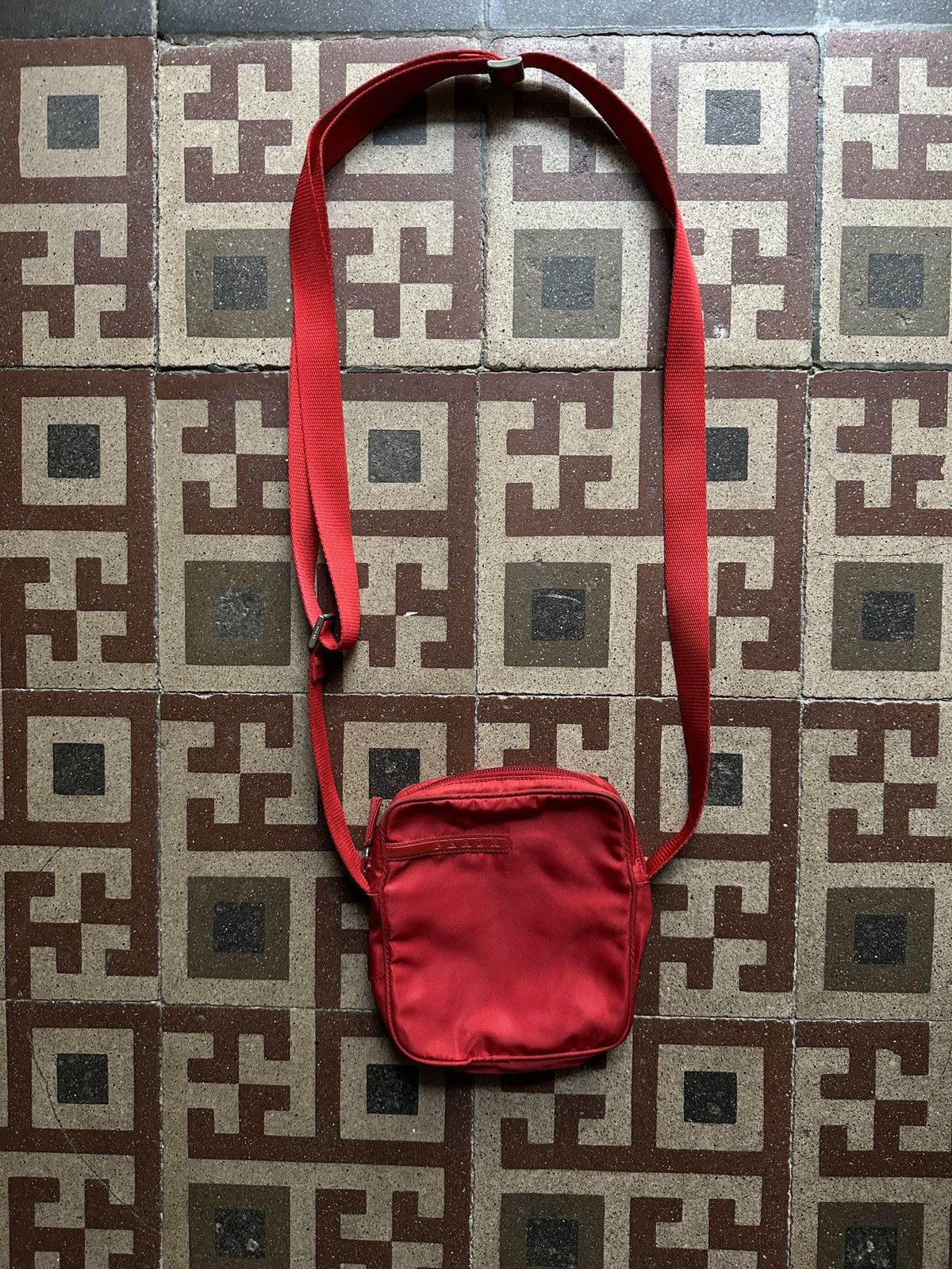 image of Prada Shoulder Bag in Red, Men's