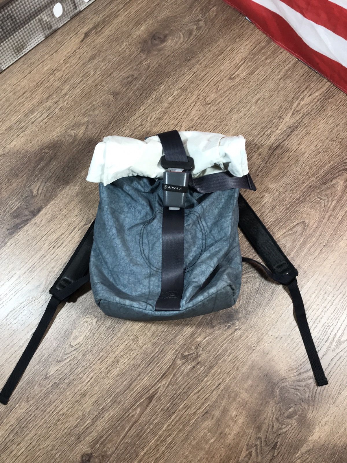 Japanese Brand × Vintage Airpaq Backpack Roll Top Eco From Auto Waste Size ONE SIZE - 1 Thumbnail