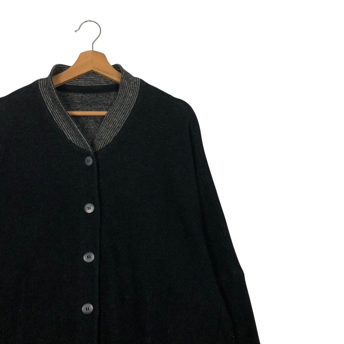 Japanese Brand 🔥VINTAGE BOMBER JACKET LE INDIGO PUR ISSEY MIYAKE Size US M / EU 48-50 / 2 - 8 Thumbnail