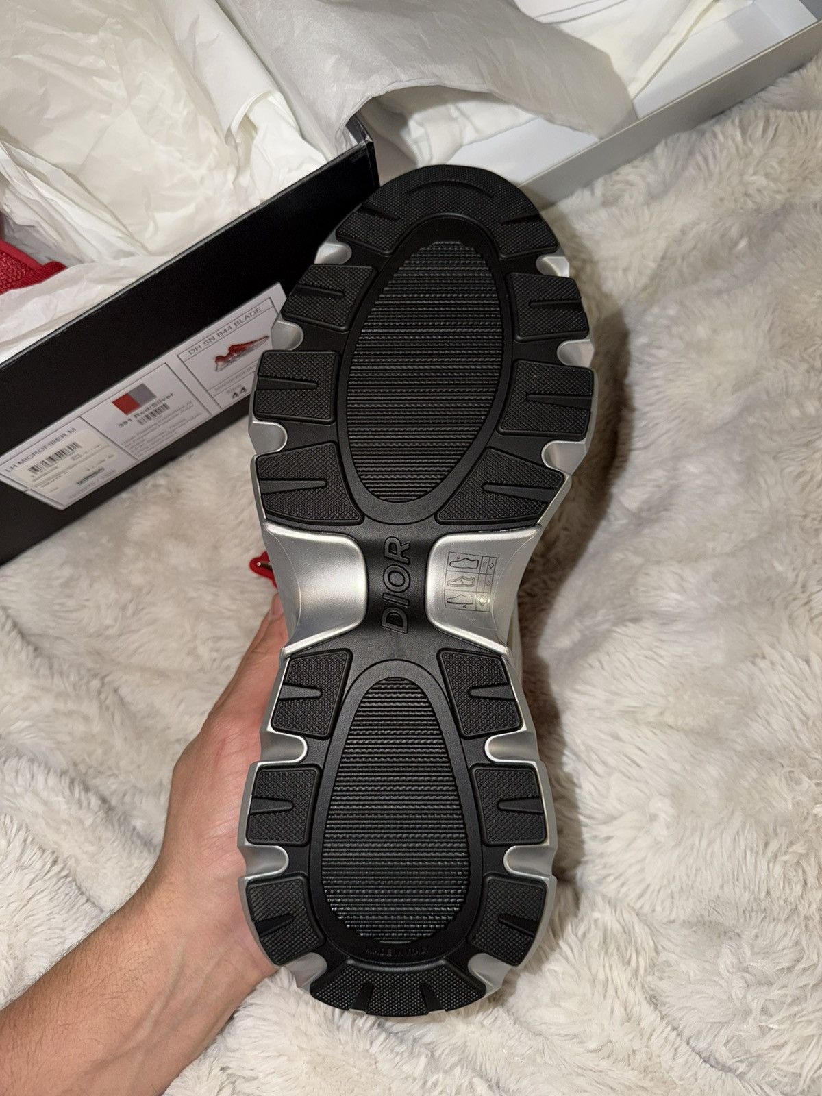 Dior Brand new Dior x Lewis Hamilton B44 Blade Sneakers. Size US 10 / EU 43 - 3 Thumbnail