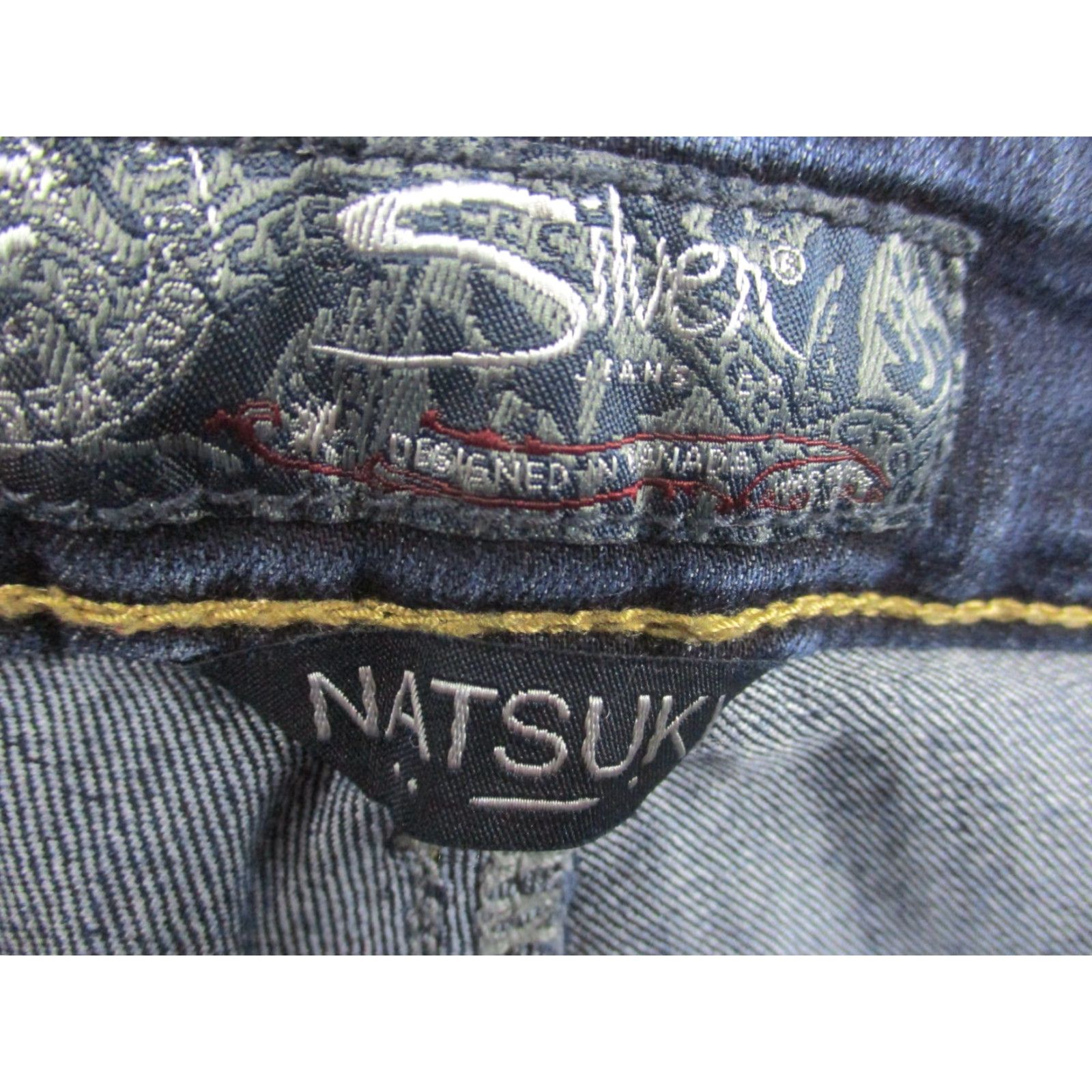Silver Jeans Co. Silver Jeans Silver Natsuki Jeans Bootcut 29 Women's Blue Dark Wash EUC Size 29" - 4 Thumbnail