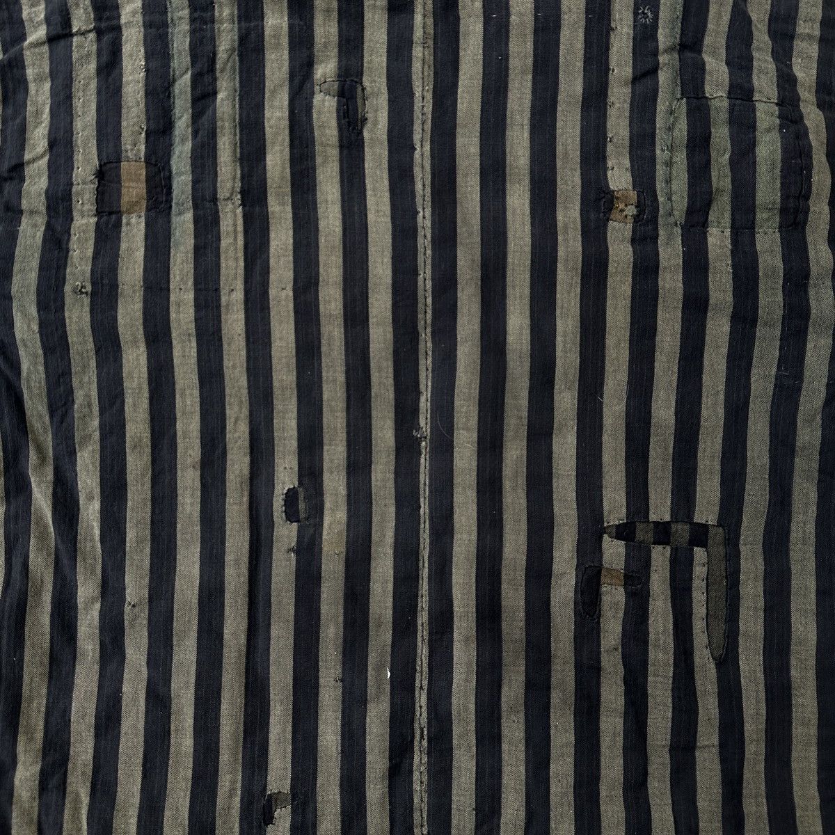 Japanese Brand Shima Boro Kid Noragi Yukata Patchwork Japan antique jacket Size US S / EU 44-46 / 1 - 15 Thumbnail