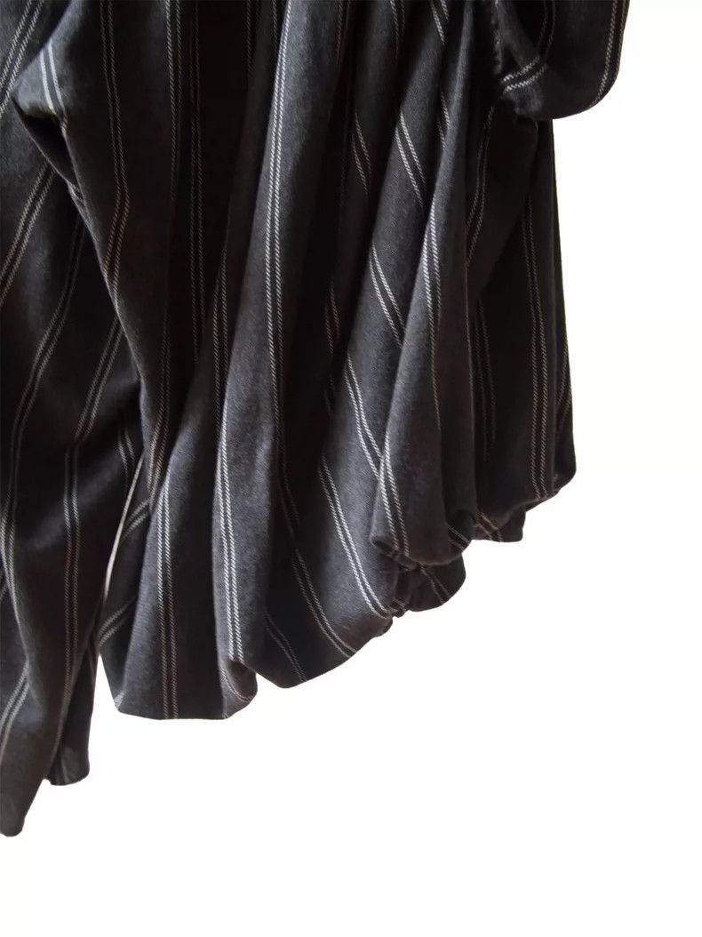Y's Y's size 2 Striped drape pleated midi pants Size US 28 / EU 44 - 4 Thumbnail