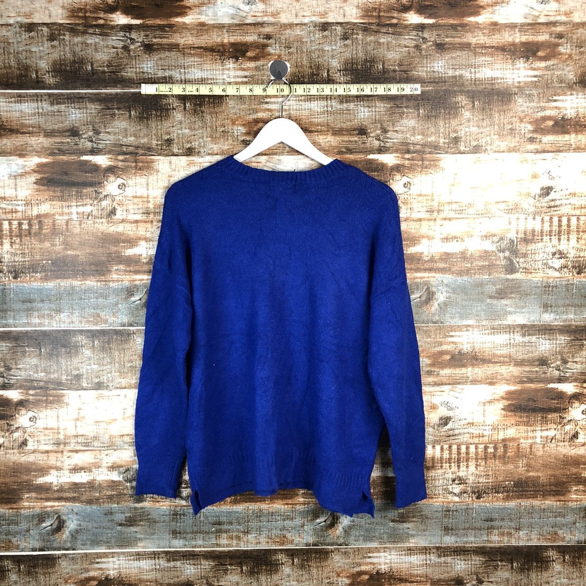 Homespun Knitwear × Japanese Brand Sunny Clouds Blue Knitwear #A2220 Size L / US 10 / IT 46 - 13 Thumbnail