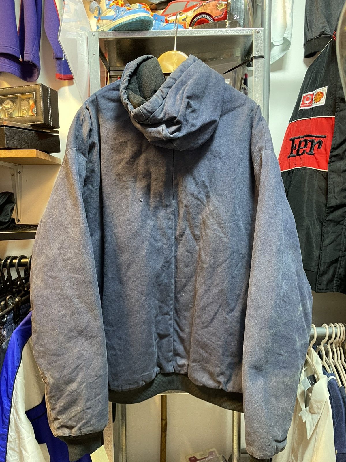 Carhartt Vintage Carhartt Hoodie Jacket Size US L / EU 52-54 / 3 - 3 Thumbnail