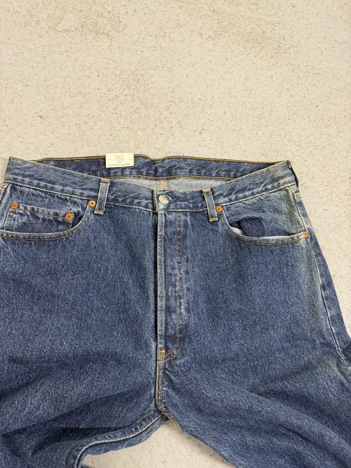 Levi's Vintage Clothing Vintage Levi’s Dead Stock 501 Jeans Size US 36 / EU 52 - 17 Thumbnail