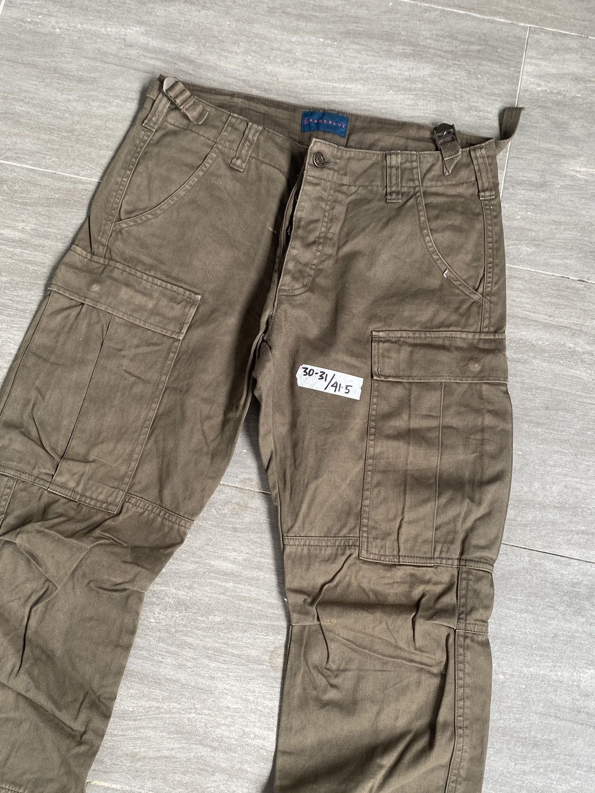 Japanese Brand × RAGEBLUE 🔥STEALS🔥Japanese Brand Rageblue Cargo Pant Size US 31 - 1 Thumbnail