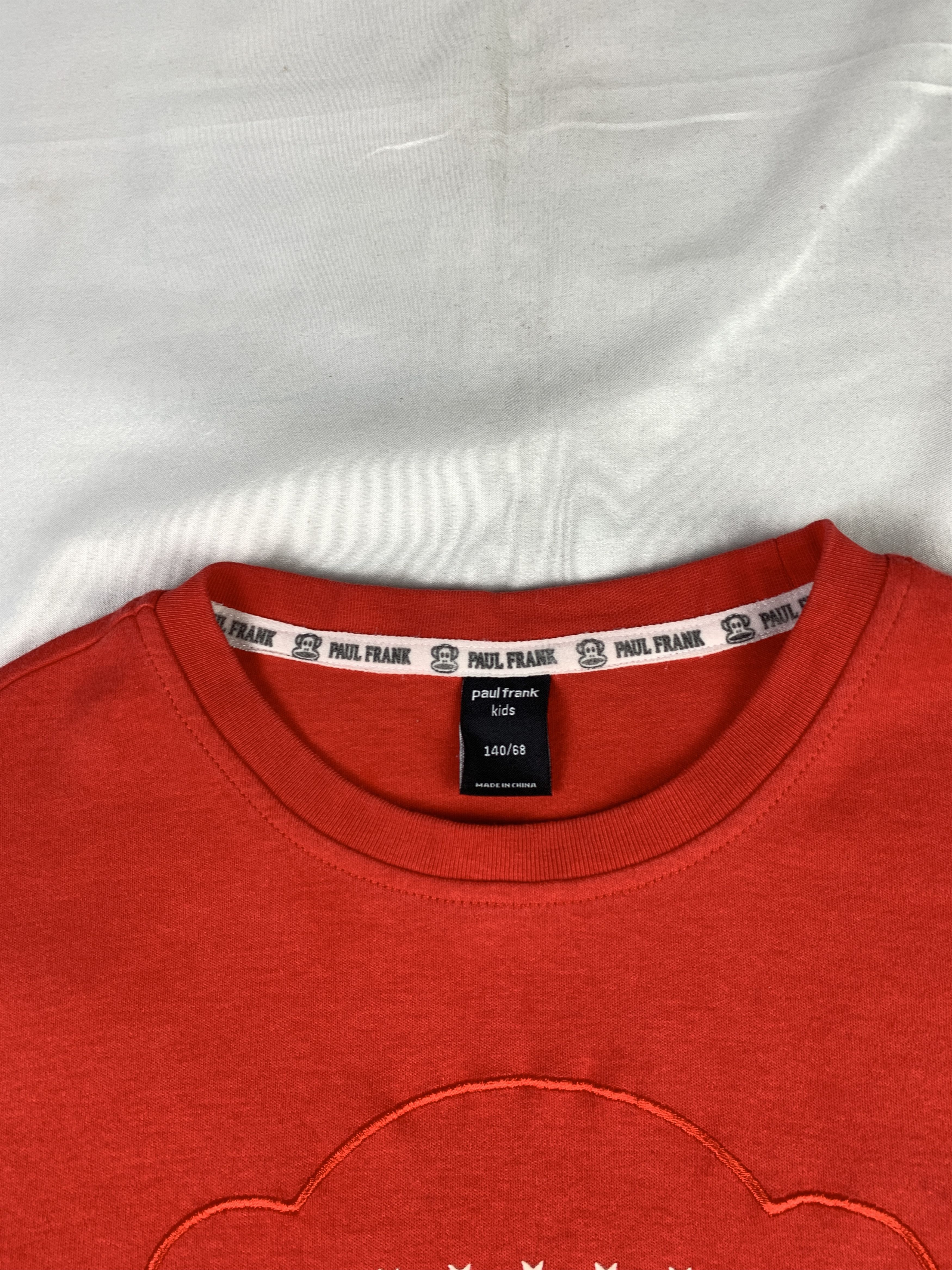 Paul Frank Paul Frank Red Fitted Baby Crewneck (S) Size S / US 4 / IT 40 - 7 Thumbnail