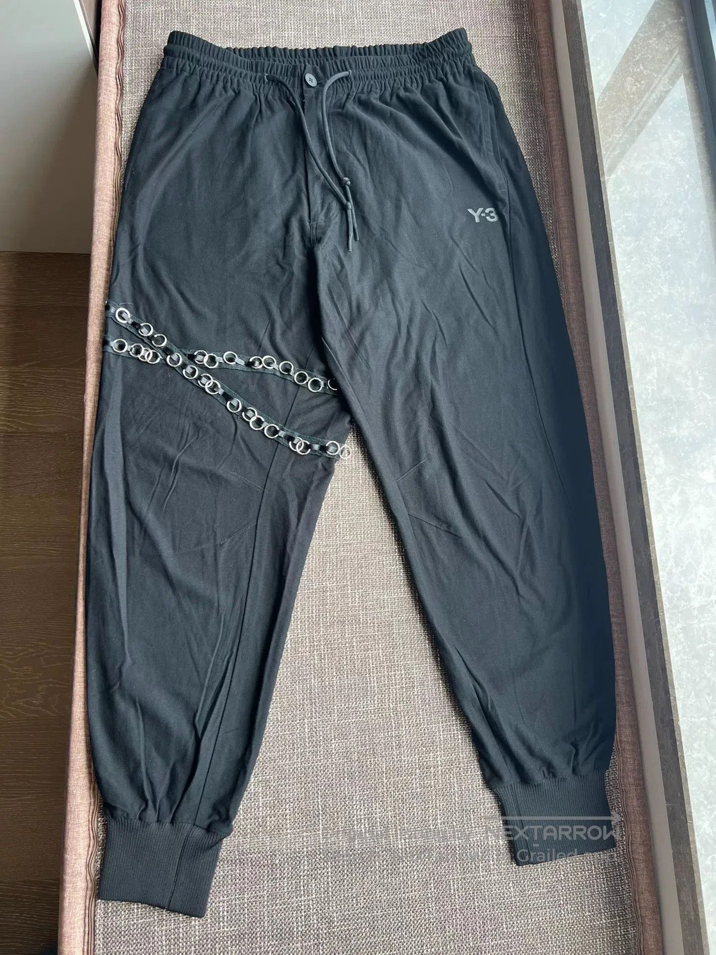 Y-3 Y-3 Men's Black Samurai Trousers. Size US 30 / EU 46 - 1 Thumbnail