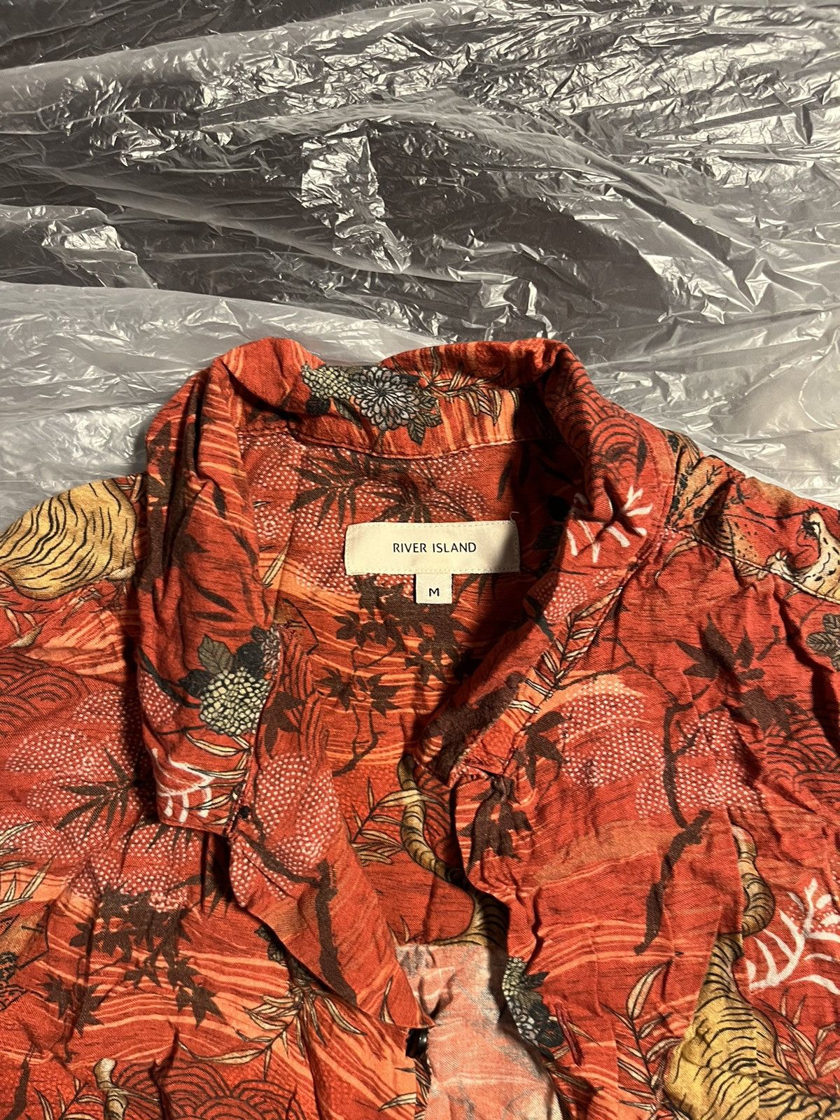 Japanese Brand River Island Lightweight Printed Shirt (2010s - Early 2020s) Size US M / EU 48-50 / 2 - 2 Thumbnail