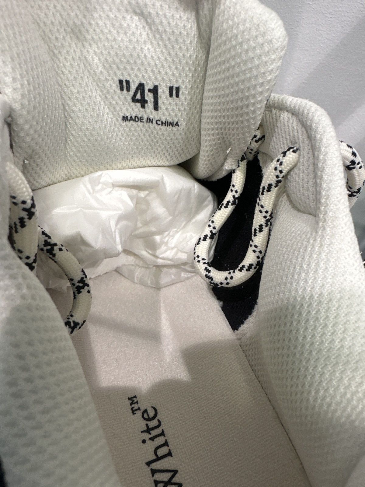 Off-White OFF-WHITE - Be Right Back Sneakers Back Suede White Black Size US 8 / EU 41 - 8 Thumbnail