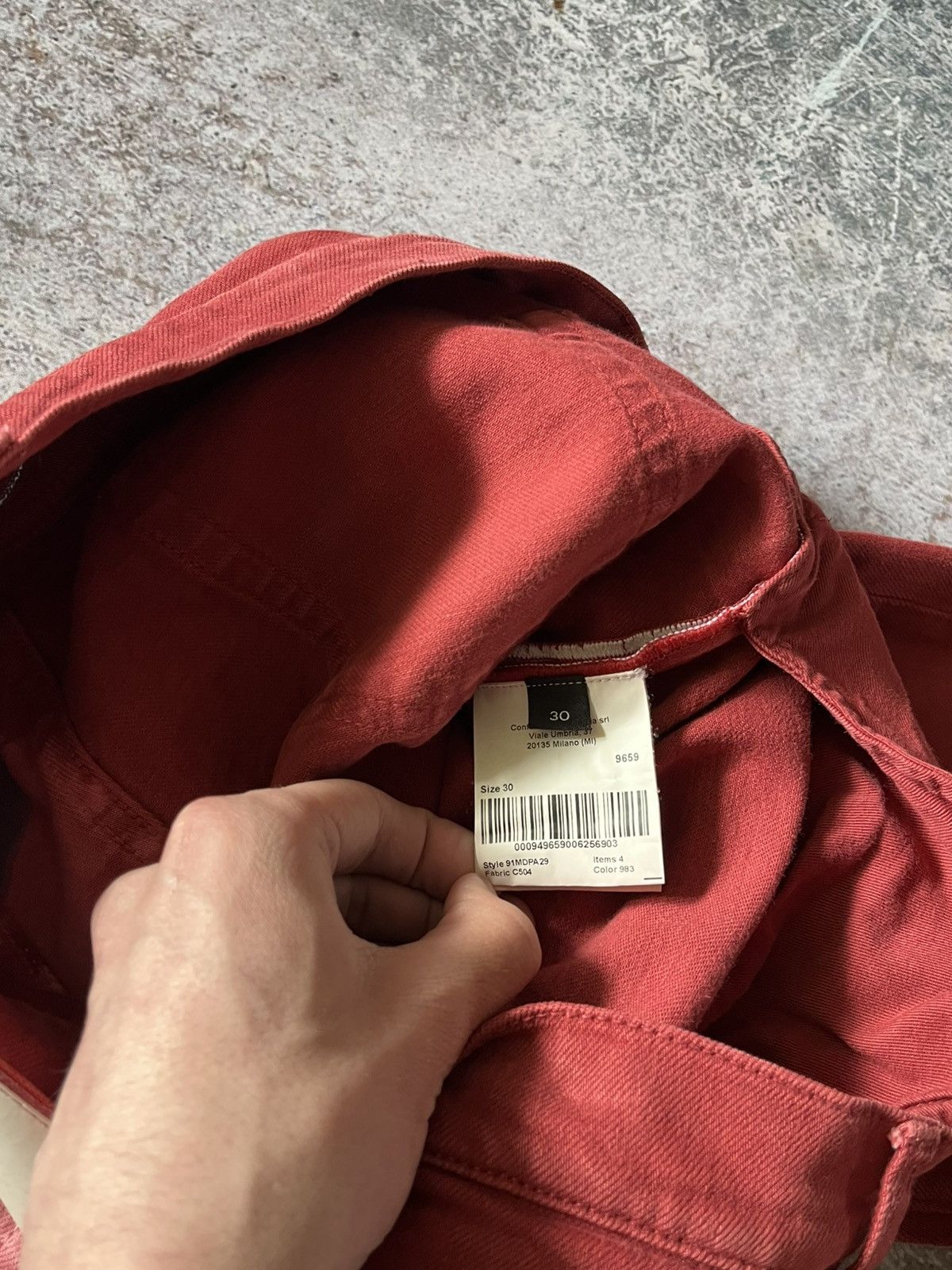 Calvin Klein 205W39NYC Calvin Klein 205W39NYC Tie Dye By Raf Simons crazy y2k jeans Size US 30 / EU 46 - 11 Thumbnail