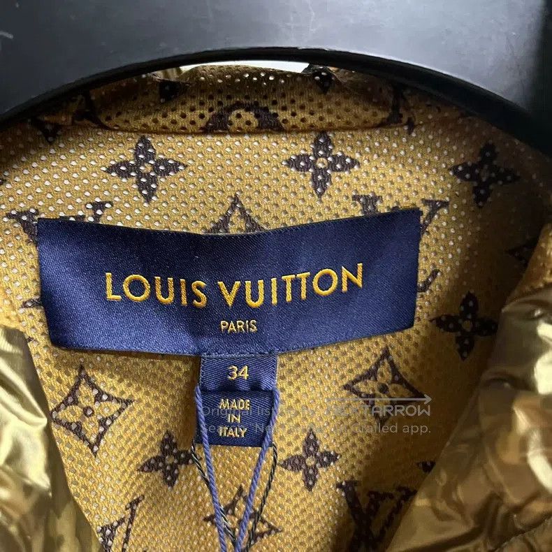 Other Louis Vuitton Gold Print Full Print Lightweight Drawstring Size XXS / US 00 / IT 34 - 2 Thumbnail