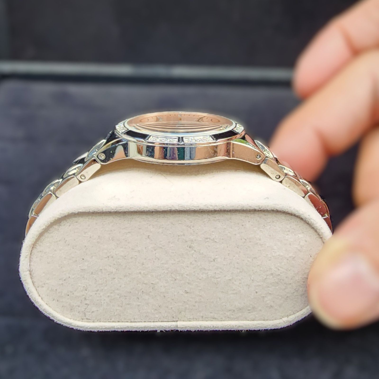 Bulova Bulova Diamond Mother of Pearl Dial Stainless Steel Watch Size ONE SIZE - 3 Thumbnail
