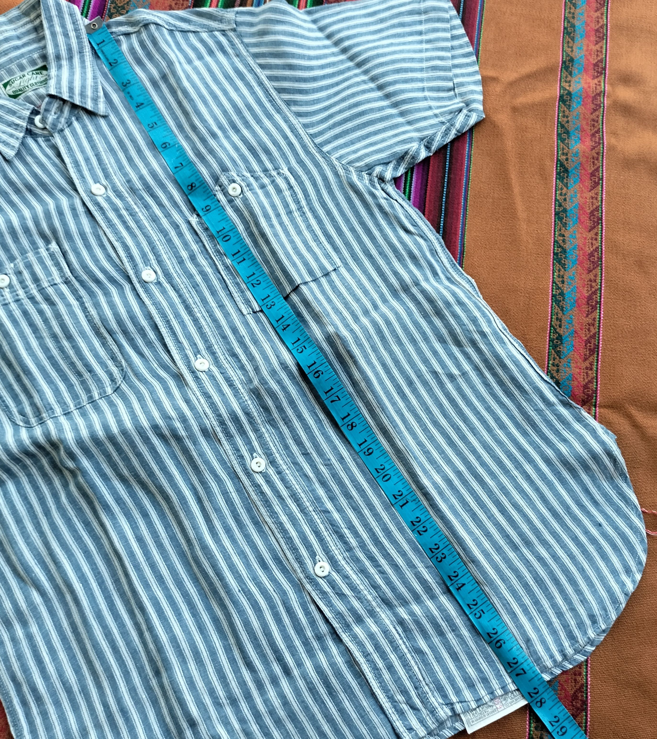 Sugar Cane Vintage sugar cane toyo enterprise japan hickory S/S shirt Size US M / EU 48-50 / 2 - 13 Thumbnail
