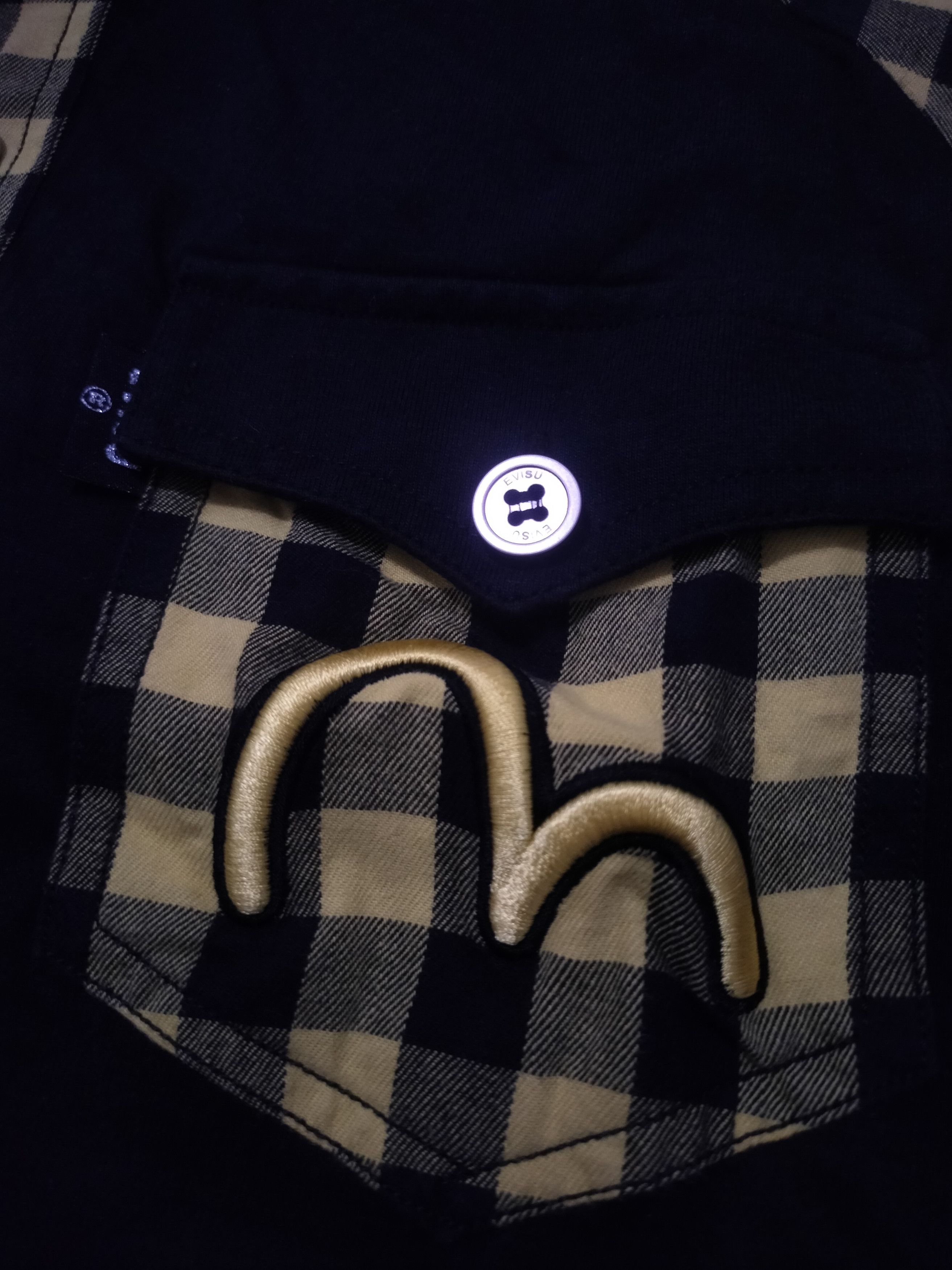 Evisu Evisu Checkered Embroidered logo Button up shirts Size US L / EU 52-54 / 3 - 4 Thumbnail
