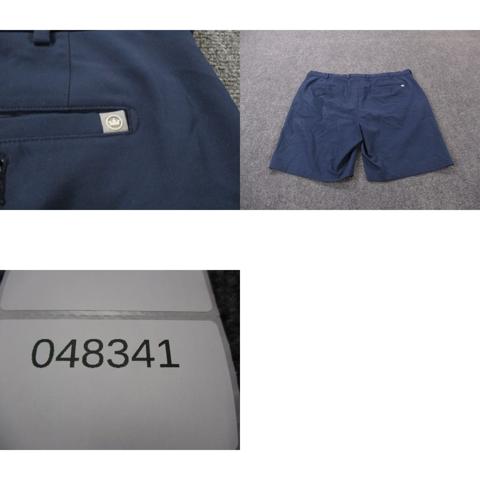 Peter Millar Peter Millar Shorts 38 Navy Blue Chino Performance Outdoors Golf Stretch Classic Pants Size US 38 / EU 54 - 8 Thumbnail