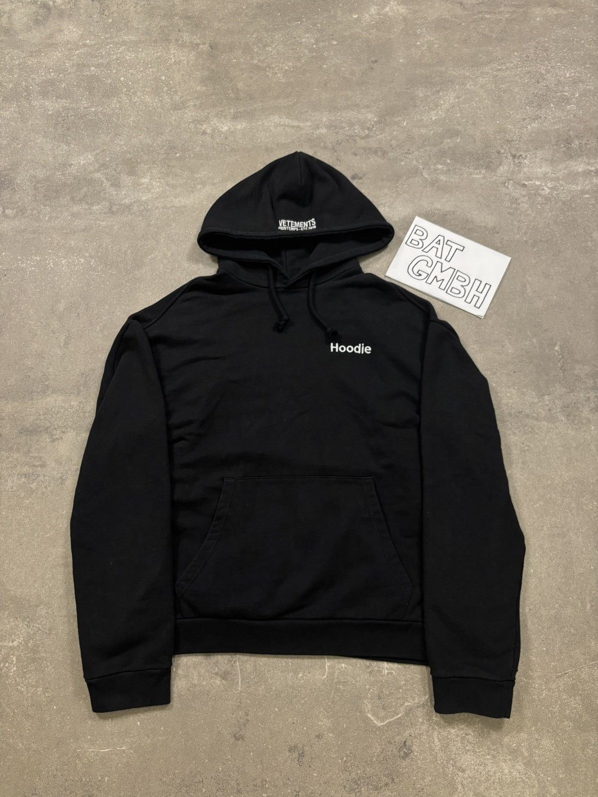 Vetements Vetements SS16 OG Definition Hoodie (2016) Size US S / EU 44-46 / 1 - 14 Thumbnail