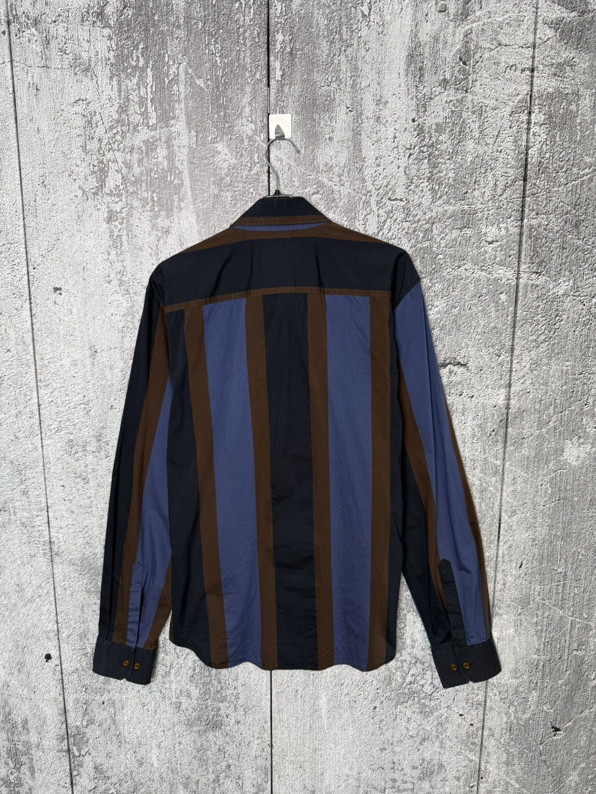 Vivienne Westwood Vintage Vivienne Westwood Striped Button Long Sleeve Shirt Size US L / EU 52-54 / 3 - 11 Thumbnail